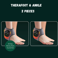 Load image into Gallery viewer, TheraFoot & Ankle 3 in 1 Foot massager, 5 adjustable heat levels Vibration, 3 vibration settings