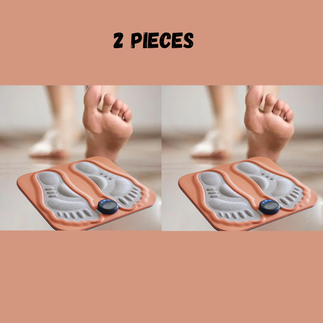 CalmPulse™  3-in-1 Foot Massage Plate –15 heat intensity levels.
