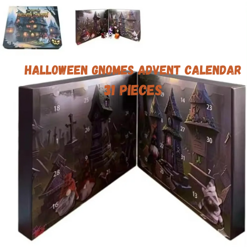 Calendario de Adviento de gnomos navideños