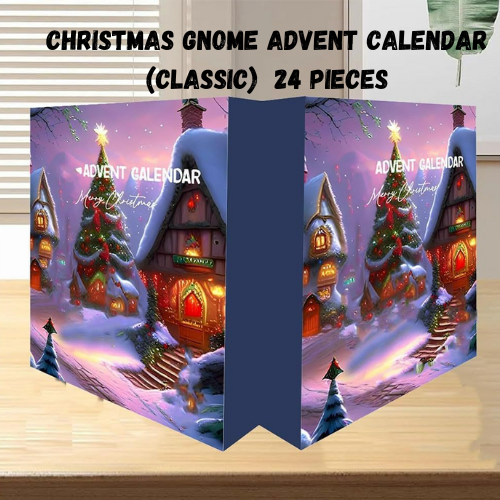 Calendario de Adviento de gnomos navideños