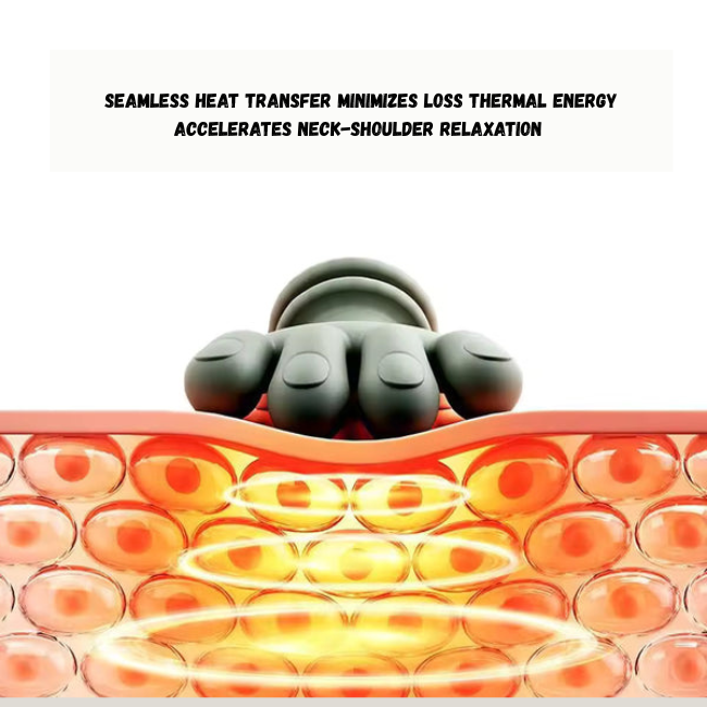 Therapex+ The Smart Neck Massager Premium 3 modes + Red light Therapy