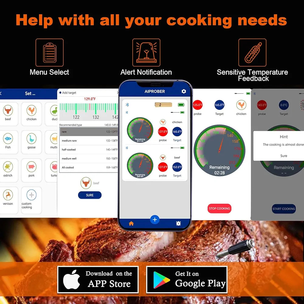 iTempMax Wireless Meat Thermometer!