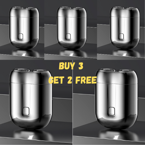 ✨HOT SALE✨ 2025 New Upgrade Pocket Shaver USB TechShave Pro Mini Magnetic Men Electric Shaver Rechargeable IPX7 Waterproof Compact Electric Shaver For Home, Car, Travel