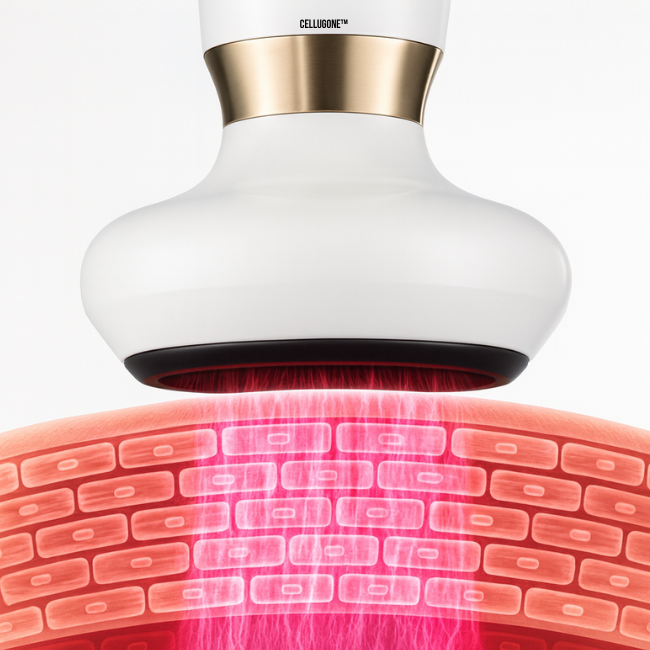 CelluGone™ 3-in-1 Anti-Cellulite Massager | Cupping, Heating & Massage | 12 Suction Levels | Portable, USB Rechargeable & Easy to Use at Home