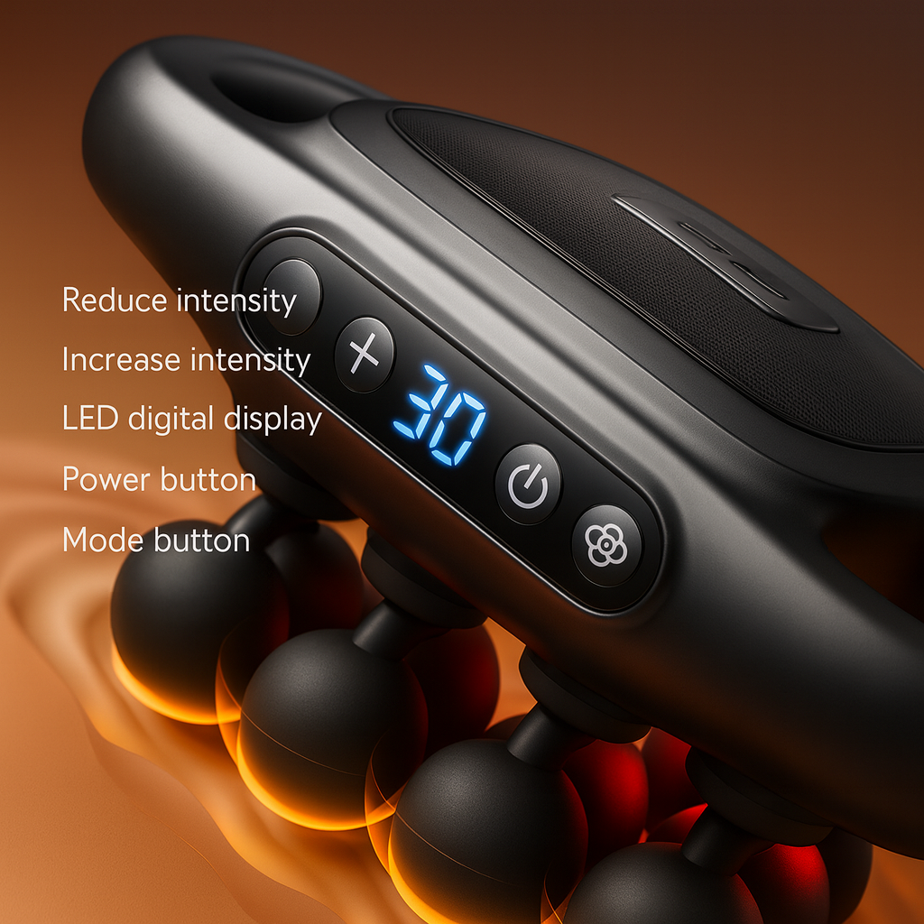 DeepCore Massager 8/16 HEAD MASSAGE GUN