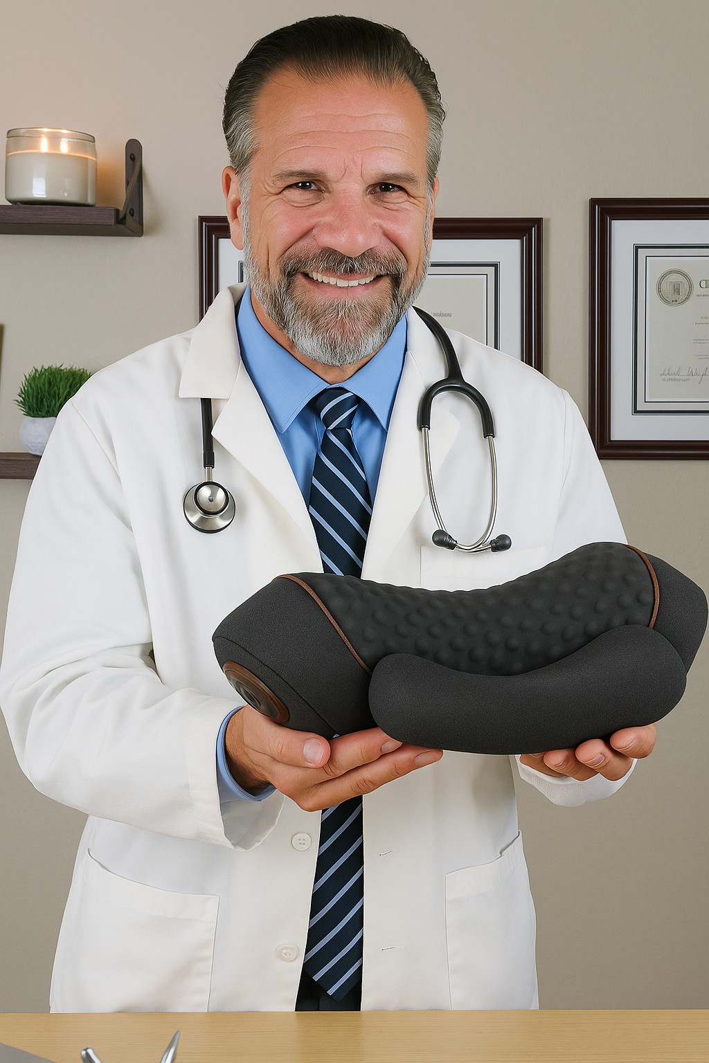 Zentech Sleep Better sleep 245 Reviews (4.9) ⭐⭐⭐⭐⭐ "Eliminate neck pain in one week!"