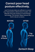 Load image into Gallery viewer, Zentech Sleep Better sleep 245 Reviews (4.9) ⭐⭐⭐⭐⭐ "Eliminate neck pain in one week!"
