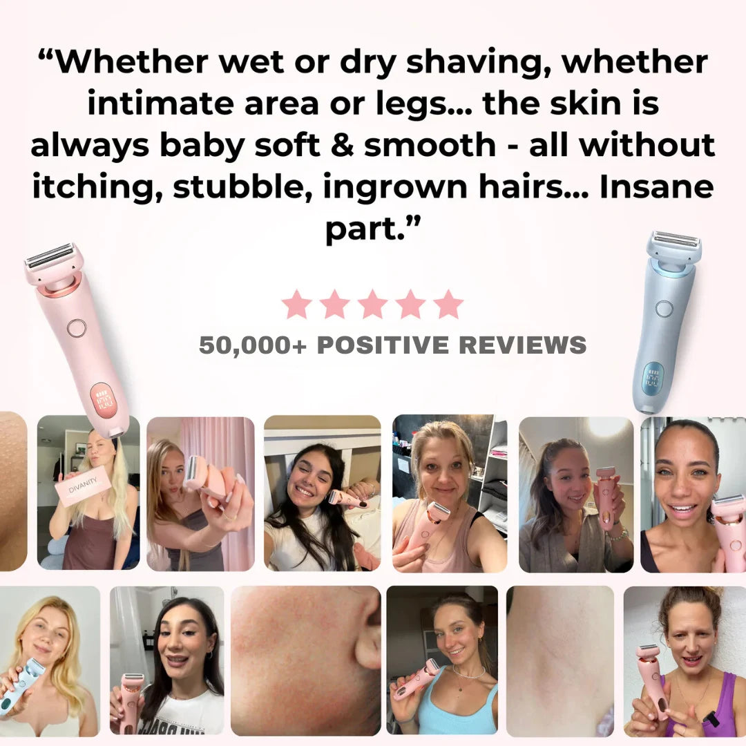 LuxeTrim™ -  women's electric shavers - homewavee