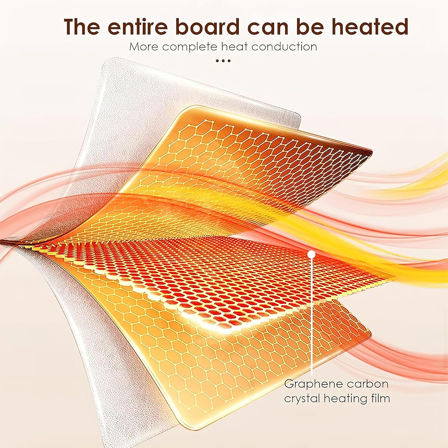 TechServe™ Heat Pad Smart silicone plate with adjustable temperature.