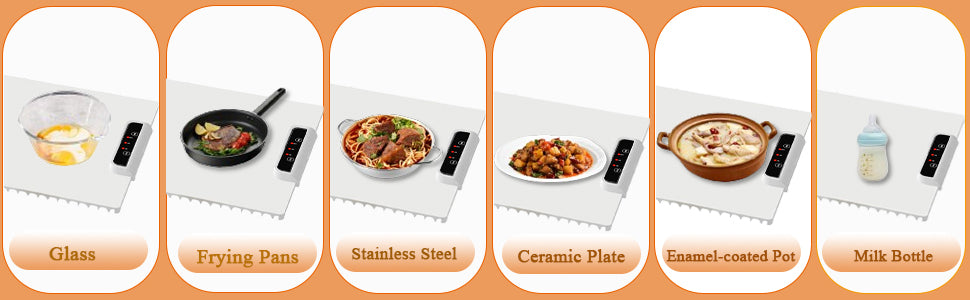 TechServe™ Heat Pad Smart silicone plate with adjustable temperature.