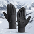 Cargar la imagen en la vista de la galería, Waterproof touchscreen friendly gloves PREMIUM THERMO GLOVES Winter 2025 (751 ⭐⭐⭐⭐⭐)
