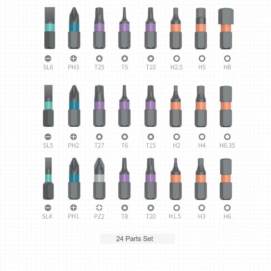 diyscrewdriver24in1-homerepairtoolset  - homewavee