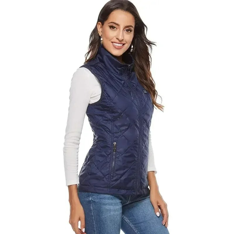 HeatZone Pro 9, Unisex Vest: Heated and Waterproof (9 area heating)