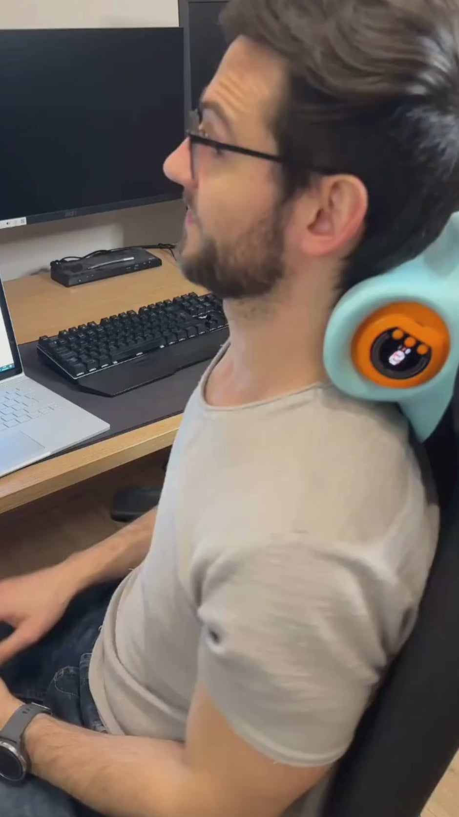 Neqlüne - neck back massager - homewavee